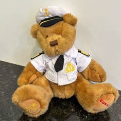 Cunard Cruise bear captain teddy retired 2012 bernie soft collectable sailor 