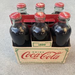 Coca Cola 1899 Circa Bottle, 6 Pack ,6 9.3 0z Bottles