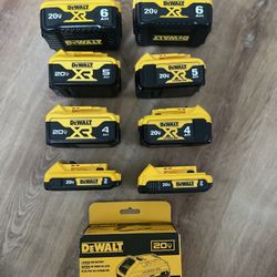 Dewalt Batteries  BEST OFFER 