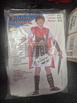 Roman Warrior Kids Halloween Costume