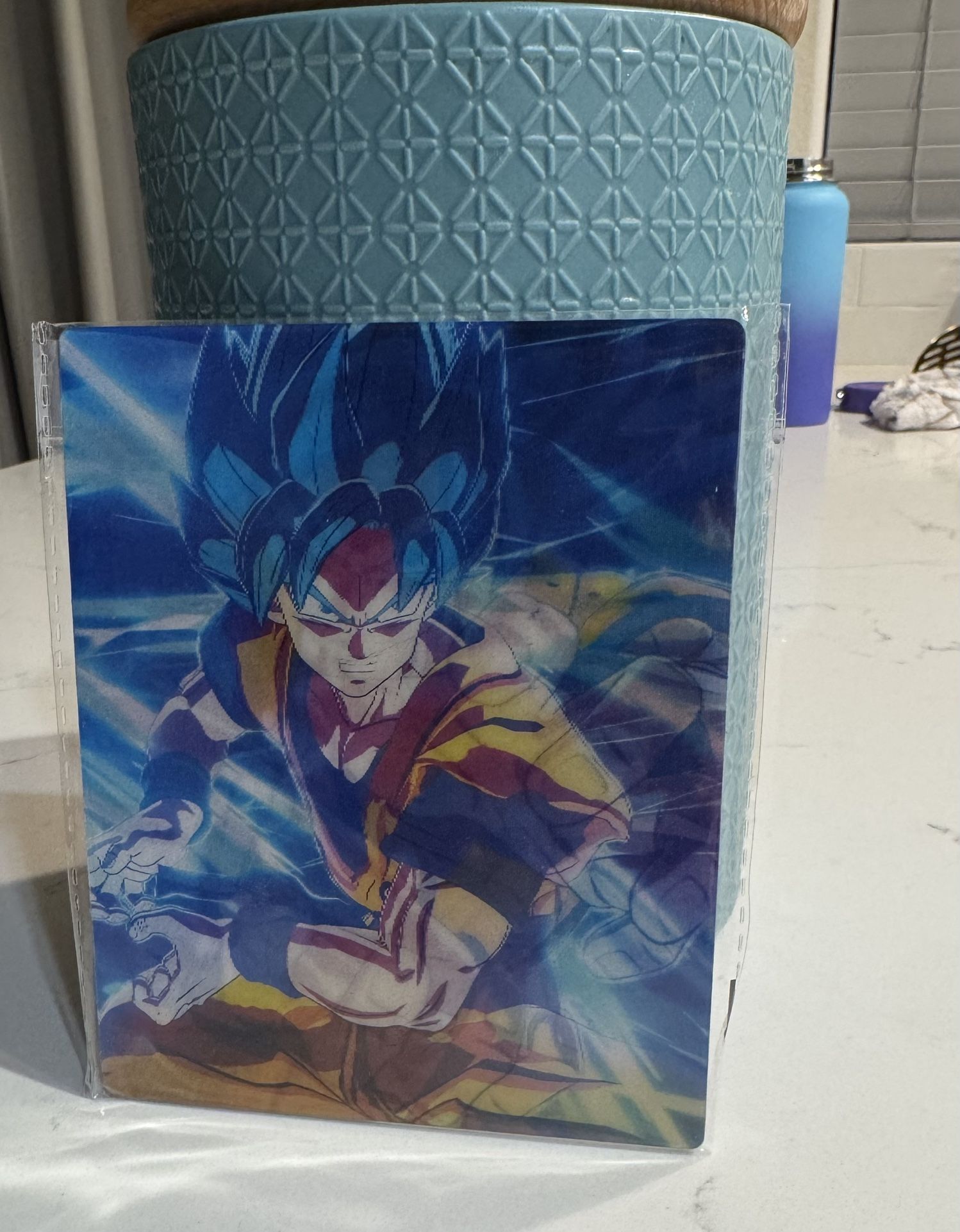 Dragon Ball Z Dragon Balll Z Sparking Zero Collectors Edition Lenticular Card - Toys & Collectibles | Color: Blue