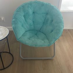Folding Bedroom Lounge Chair | Faux fur Chair
