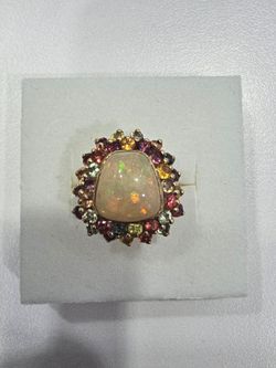 14KT Opal Ring