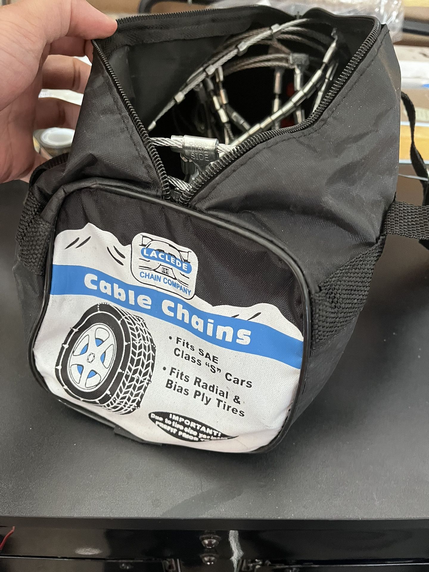 New Tire Cable chains (sedan)