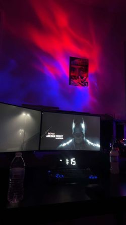 Astronaut galaxy light