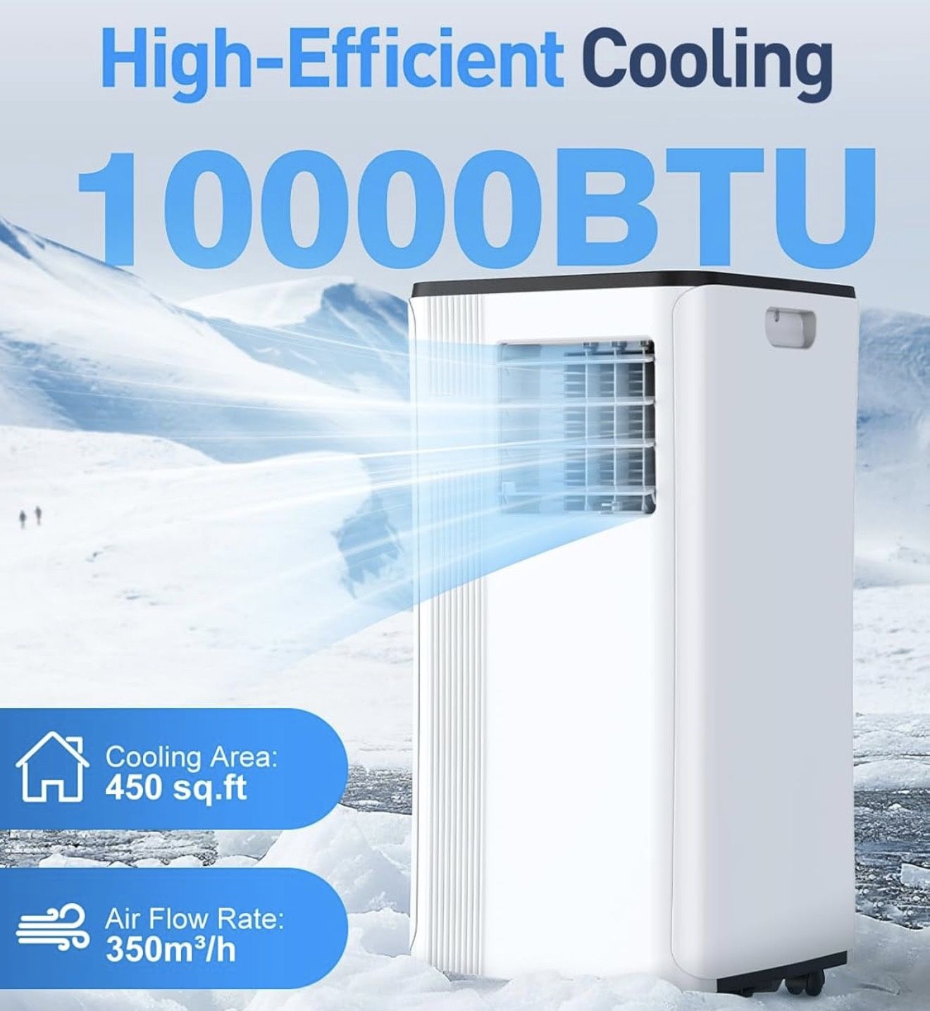 ⛄️10,000 BTU Portable Air Conditioner