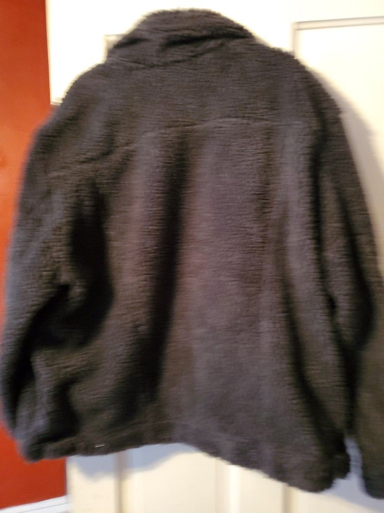 Brand New, Tags On, Levi's Black Sherpa Truckers Jacket