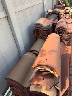 Terracotta Clay Roof Tiles Bundle