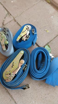Semi load straps good condition 15dollars ea.