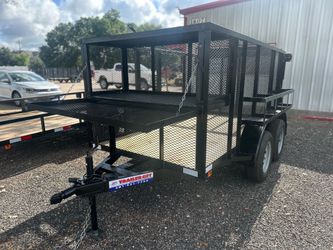 5x10 Tandem Axle  7K GVWR