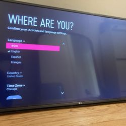 43” LG Smart TV