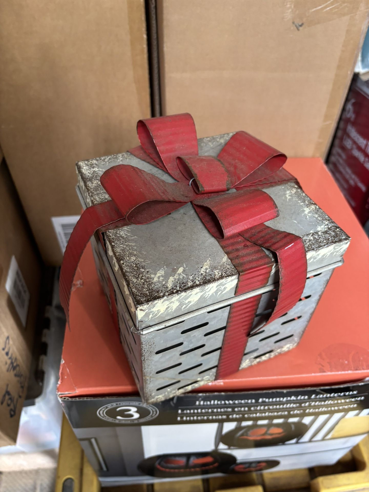 Metal Box New From Michael’s 9x9x9