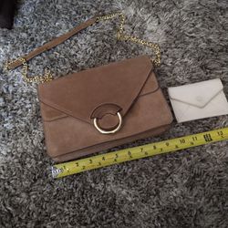 Banana Republic Suede Leather Bag $10