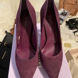 Size 8 1/2 Burgundy Heels