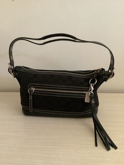 Vintage Black Coach Purse