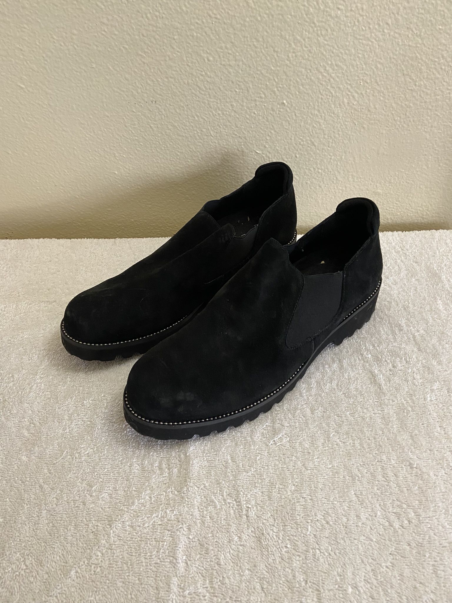 Vaneli Black Suede Boots - Women’s Size 9 W