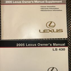 2005 Lexus Ls 430 Manual 