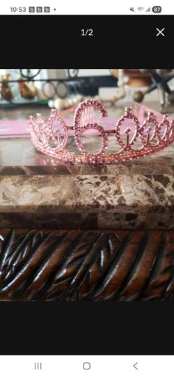 6 yrs birthday tiara and sash