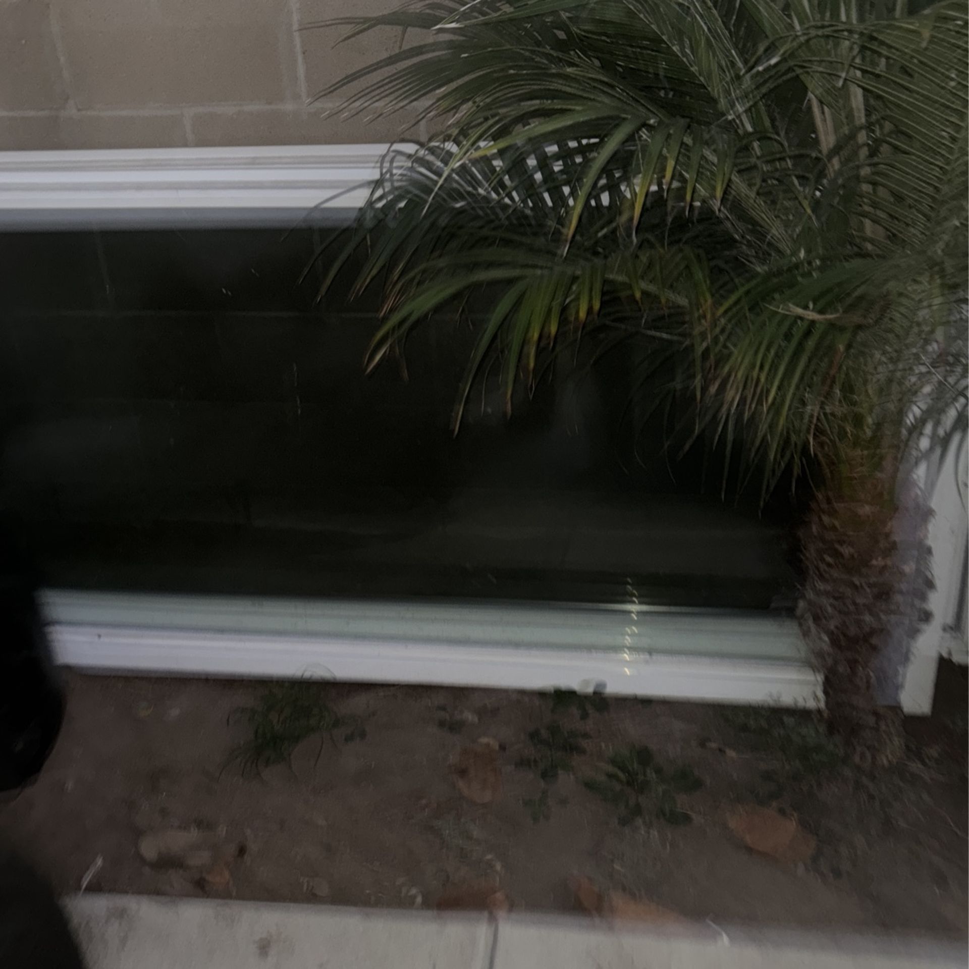 72X82 OX Vinyl Patio Door Double Glass