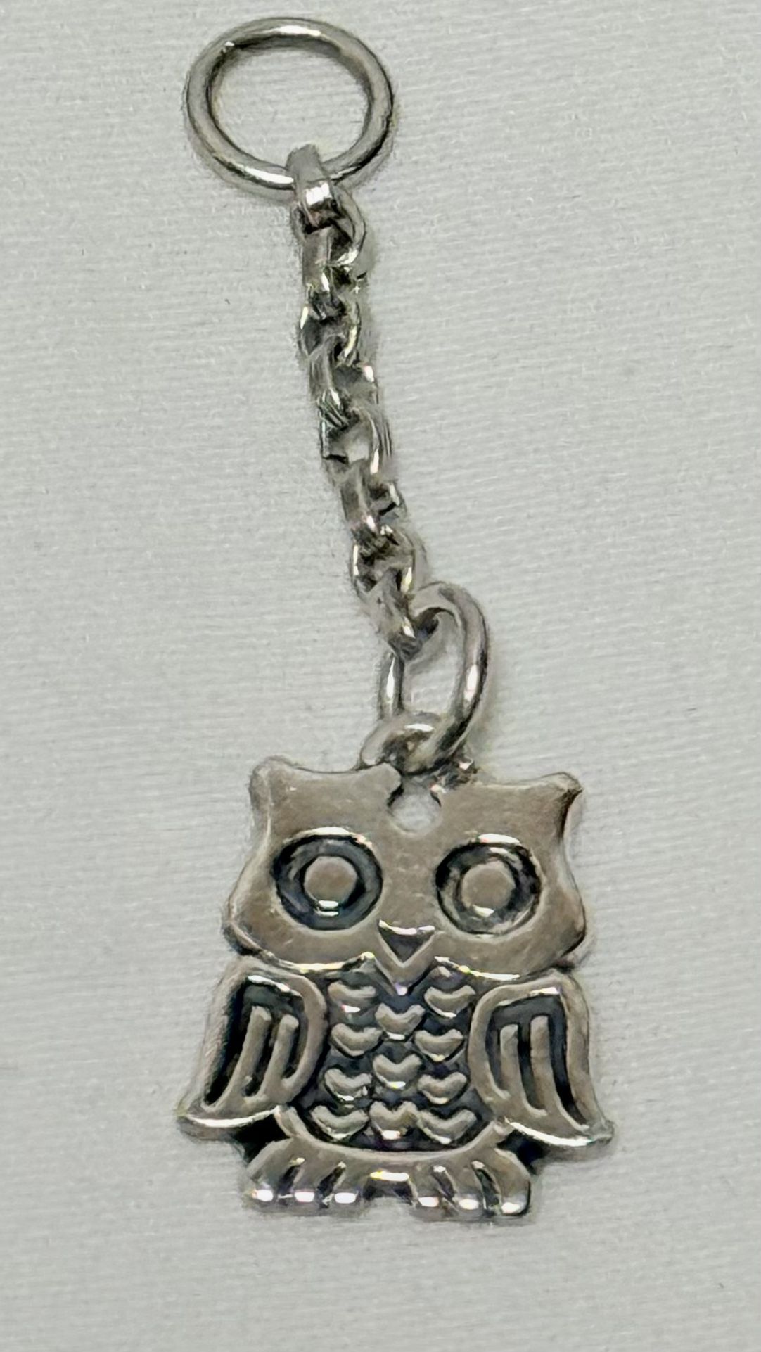 Retired James Avery Hooty Owl Sterling Silver Charm 
