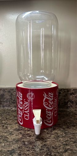 #121 Coca-Cola Classic Plastic Beverage Dispenser