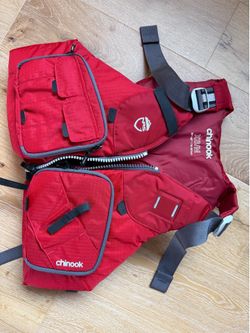 Chinook Chinook PFD Life Jacket Red XS/M Chest 30-42in (76-107cm)