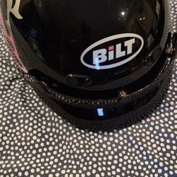 Bilt Helmet Black, Gray, And Pink