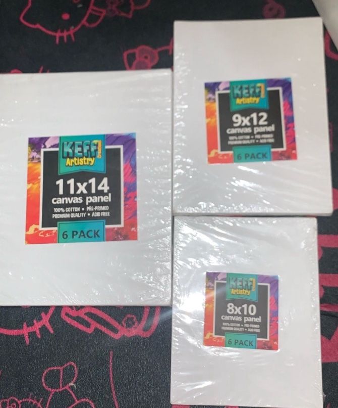 6 Packs Canvas