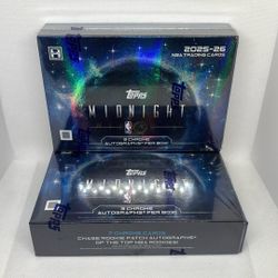 25-26 Topps Midnight Basketball Hobby Box