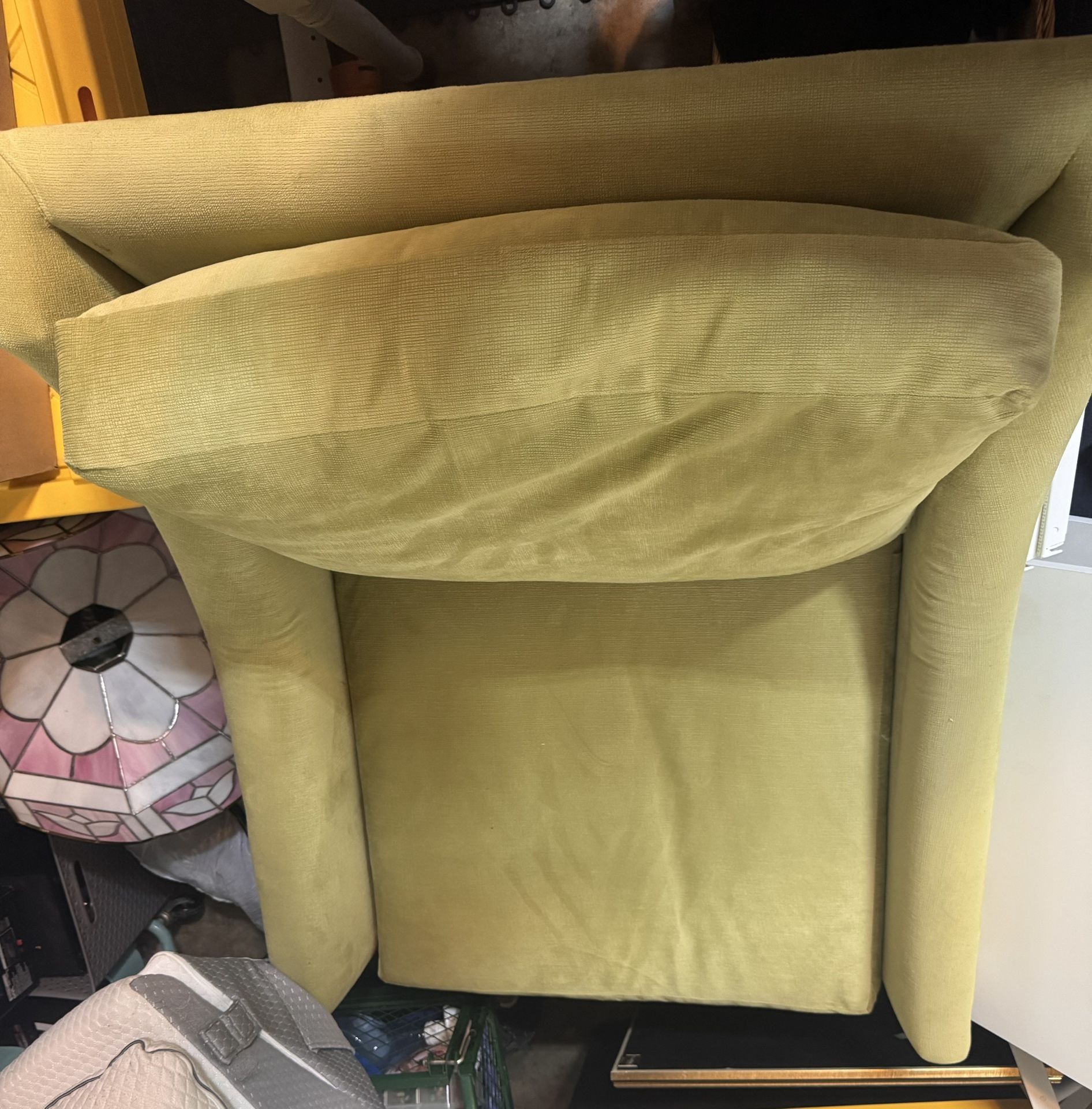 Comfy Lime Green Sofa Chair