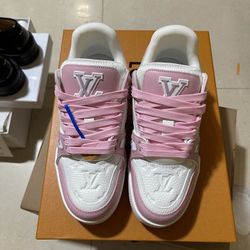 Louis Vuitton Trainer series women's sports shoes