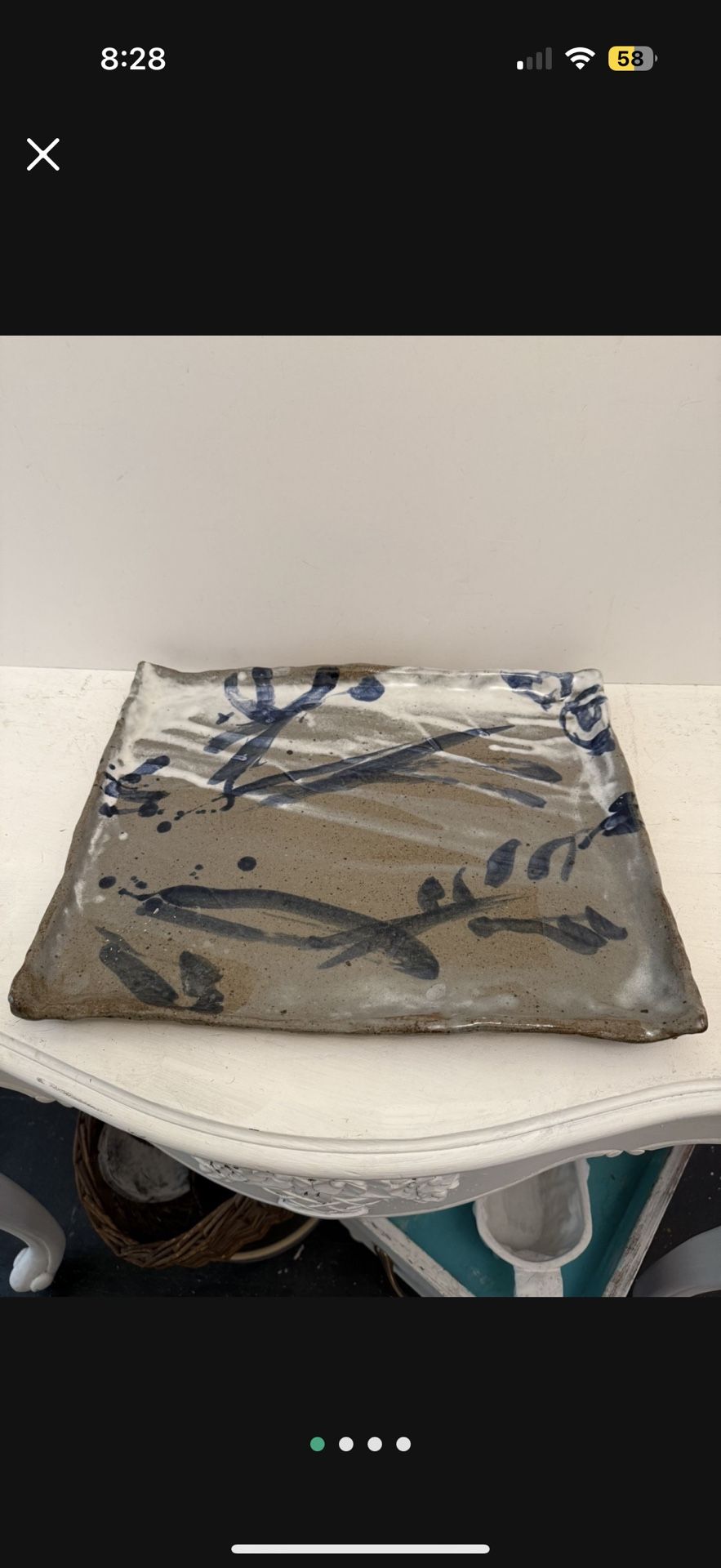 Pottery tray