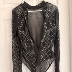 Rhinestone Bodysuit