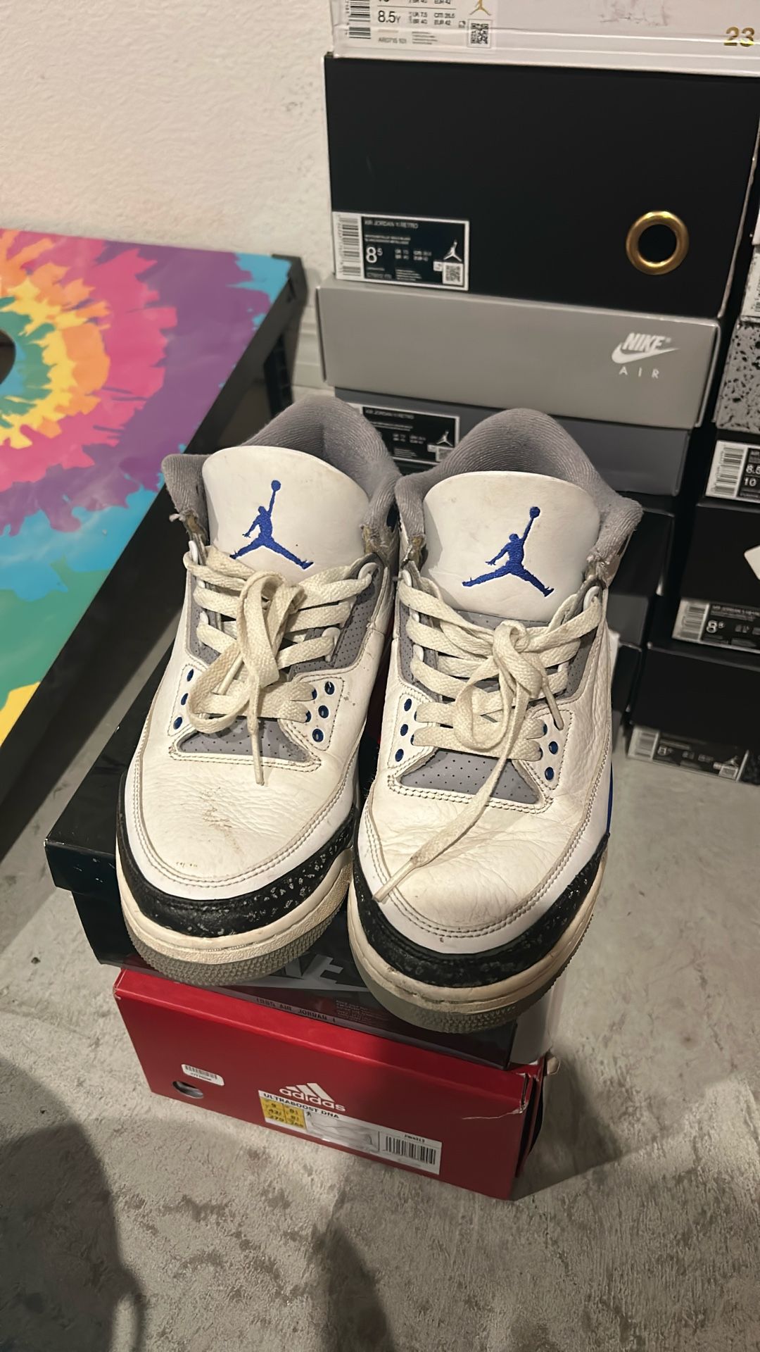 Retro Jordan 3  Shoes