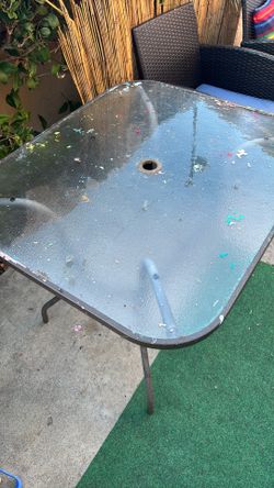 Umbrella Patio table