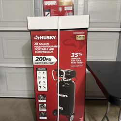 Husky20 Gal.​ 200 PSI COMPRESSOR NEW $270