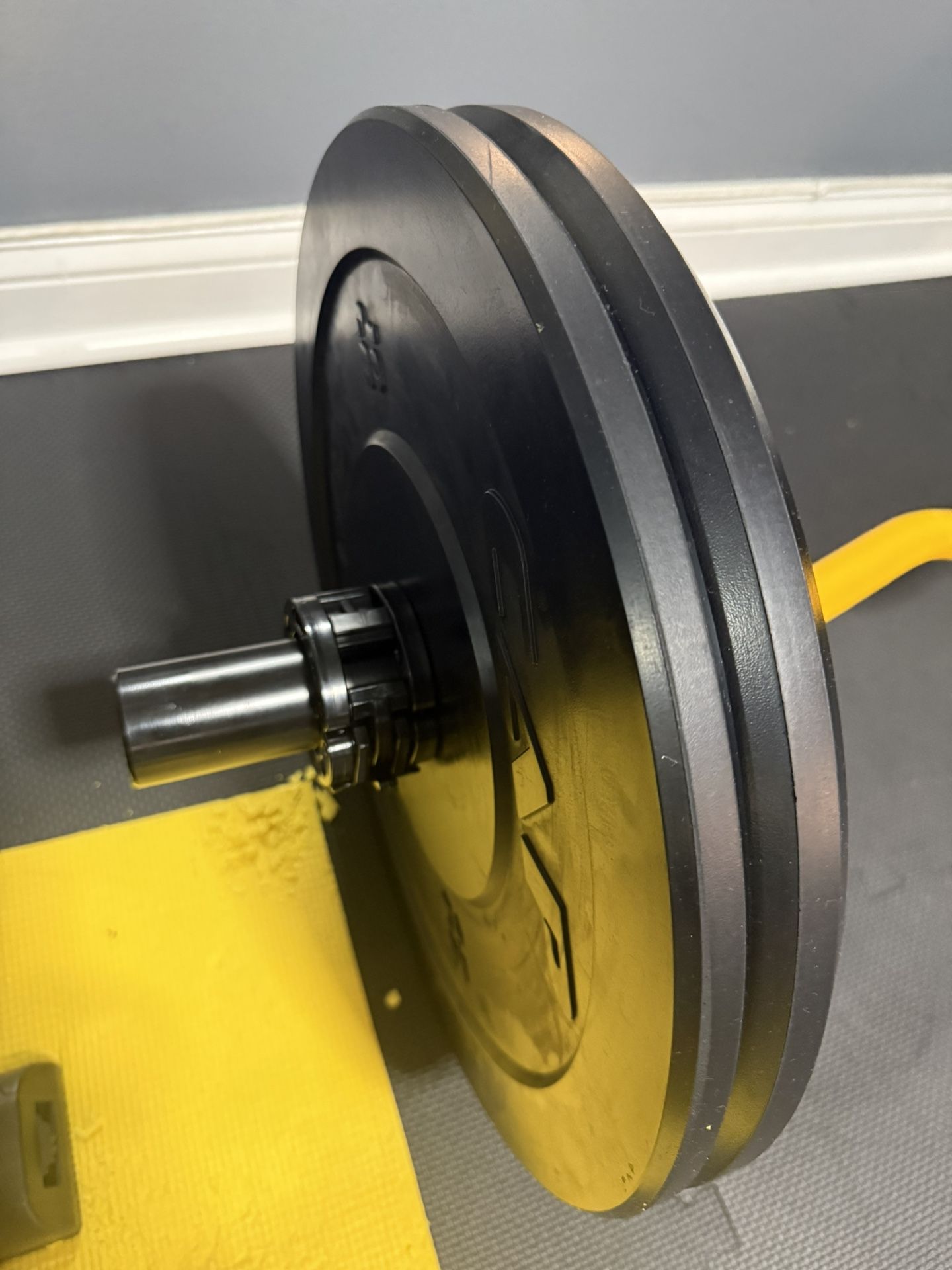Curl Weight Bar With CAP Plates 25lbs X2