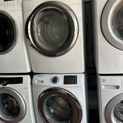 Samsung Front Load Washer And Dryer Everything Works Great 60 Days Warranty 