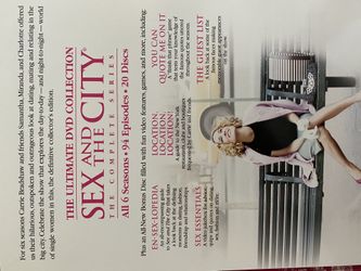 Sex and the city complete DVD set