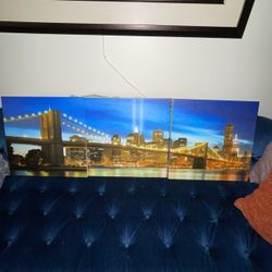 New York Canvas Painting Set 