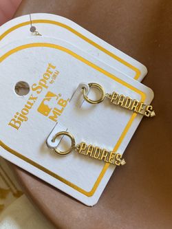 Bijoux Sport MLB Padres Earrings