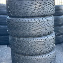 SET OF TIRE 275 50 20 TOYO 85% LIFE