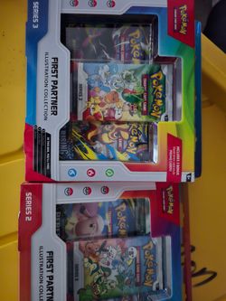 First partners series 2 & 3 pokemon