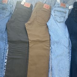 Mens Levi’s 511 And 513 Levi’s Jean Sz 36x32