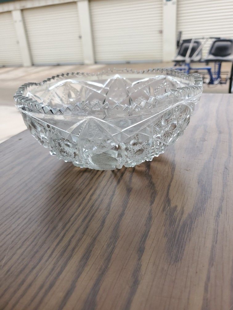 Glass Bowl, Crystal Candy Dish