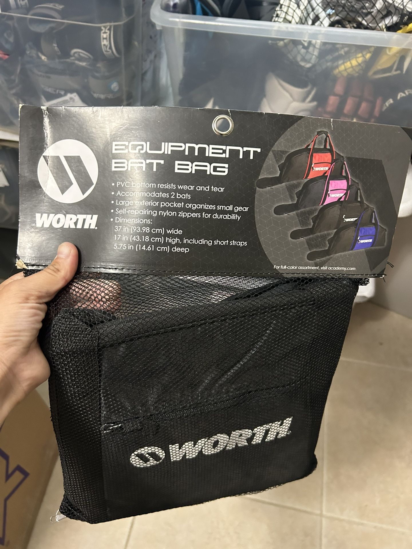 Worth Equipment Bag New Baseball Softball