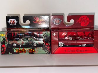 M2 Machines Halloween LE PCS Edition Wrong Turn & Blood Moon 1:64 Scale