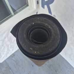 Part Roll  Of Roofing  Felt Paper. 
