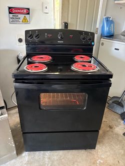 GENERAL ELÉCTRIC HOTPOINT ELECTRIC STOVE WORKING GREAT ESTUFA ELÉCTRICA MUY BUENA