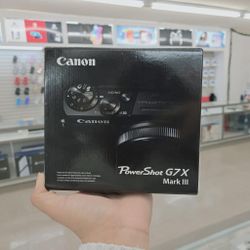 Canon G7X Mark III